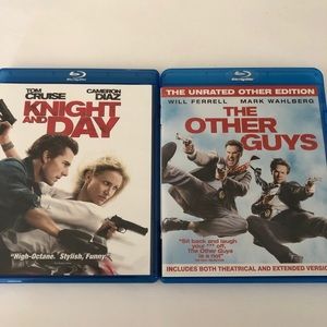 2 Blu-Ray Movie pack.